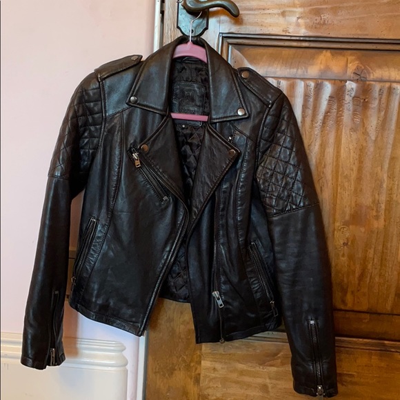Vintage Leather Jacket - Picture 2 of 4
